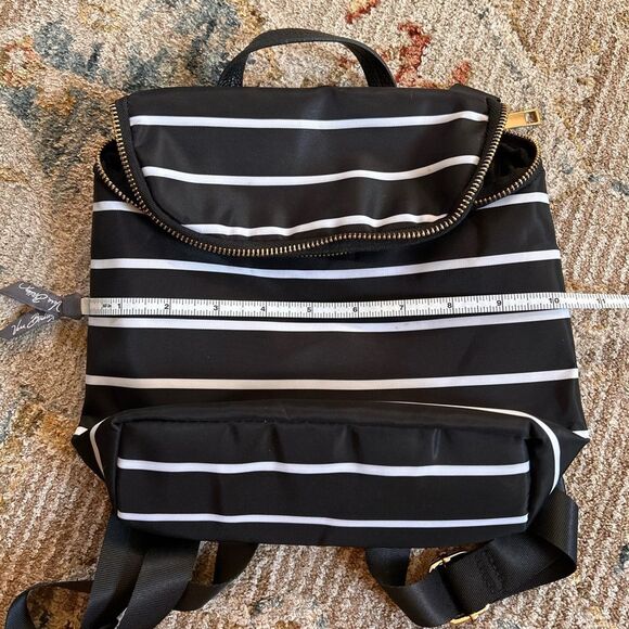 Universal Thread Black and White Striped Backpack - Picture 6 of 7